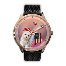 Load image into Gallery viewer, Cute Maltese Dog Alabama Christmas Special Wrist Watch-Free Shipping