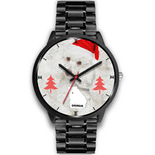 Load image into Gallery viewer, Cute Poodle Dog Georgia Christmas Special Wrist Watch-Free Shipping