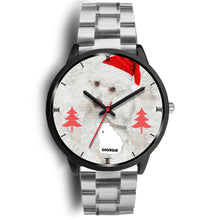 Load image into Gallery viewer, Cute Poodle Dog Georgia Christmas Special Wrist Watch-Free Shipping