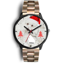 Load image into Gallery viewer, Cute Poodle Dog Georgia Christmas Special Wrist Watch-Free Shipping