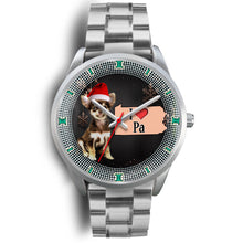 Load image into Gallery viewer, Cute Chihuahua Dog Pennsylvania Christmas Special Wrist Watch-Free Shipping