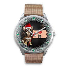 Load image into Gallery viewer, Cute Chihuahua Dog Pennsylvania Christmas Special Wrist Watch-Free Shipping