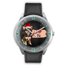 Load image into Gallery viewer, Cute Chihuahua Dog Pennsylvania Christmas Special Wrist Watch-Free Shipping
