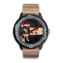 Load image into Gallery viewer, Chihuahua Dog Pennsylvania Christmas Special Wrist Watch-Free Shipping