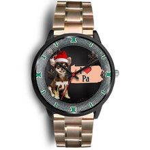 Load image into Gallery viewer, Chihuahua Dog Pennsylvania Christmas Special Wrist Watch-Free Shipping