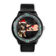 Load image into Gallery viewer, Chihuahua Dog Pennsylvania Christmas Special Wrist Watch-Free Shipping