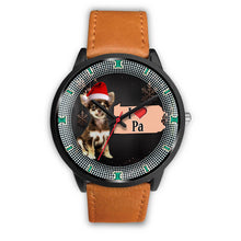 Load image into Gallery viewer, Chihuahua Dog Pennsylvania Christmas Special Wrist Watch-Free Shipping