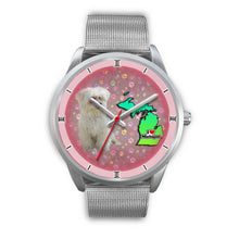 Load image into Gallery viewer, Cute Meltese Dog Michigan Christmas Special Wrist Watch-Free Shipping