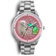 Load image into Gallery viewer, Cute Meltese Dog Michigan Christmas Special Wrist Watch-Free Shipping