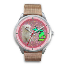 Load image into Gallery viewer, Cute Meltese Dog Michigan Christmas Special Wrist Watch-Free Shipping