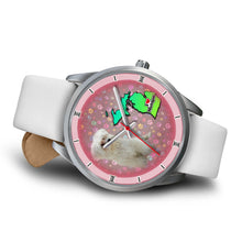 Load image into Gallery viewer, Cute Meltese Dog Michigan Christmas Special Wrist Watch-Free Shipping