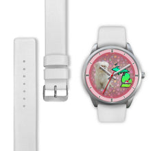 Load image into Gallery viewer, Cute Meltese Dog Michigan Christmas Special Wrist Watch-Free Shipping