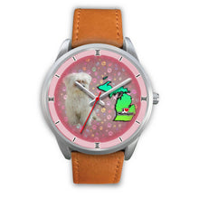 Load image into Gallery viewer, Cute Meltese Dog Michigan Christmas Special Wrist Watch-Free Shipping