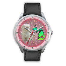Load image into Gallery viewer, Cute Meltese Dog Michigan Christmas Special Wrist Watch-Free Shipping