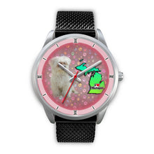 Load image into Gallery viewer, Cute Meltese Dog Michigan Christmas Special Wrist Watch-Free Shipping