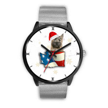 Load image into Gallery viewer, Cairn Terrier Washington Christmas Special Wrist Watch-Free Shipping