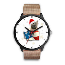 Load image into Gallery viewer, Cairn Terrier Washington Christmas Special Wrist Watch-Free Shipping