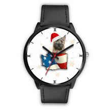 Load image into Gallery viewer, Cairn Terrier Washington Christmas Special Wrist Watch-Free Shipping