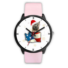 Load image into Gallery viewer, Cairn Terrier Washington Christmas Special Wrist Watch-Free Shipping