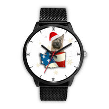 Load image into Gallery viewer, Cairn Terrier Washington Christmas Special Wrist Watch-Free Shipping