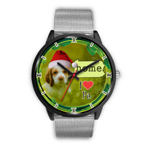 Load image into Gallery viewer, Cute Cocker Spaniel Dog Pennsylvania Christmas Special Wrist Watch-Free Shipping