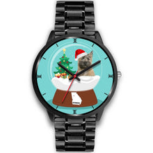 Load image into Gallery viewer, Cairn Terrier Georgia Christmas Special Wrist Watch-Free Shipping