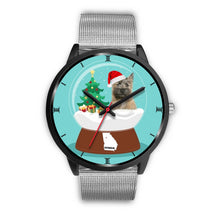 Load image into Gallery viewer, Cairn Terrier Georgia Christmas Special Wrist Watch-Free Shipping