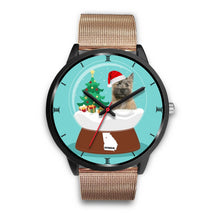 Load image into Gallery viewer, Cairn Terrier Georgia Christmas Special Wrist Watch-Free Shipping