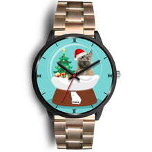 Load image into Gallery viewer, Cairn Terrier Georgia Christmas Special Wrist Watch-Free Shipping