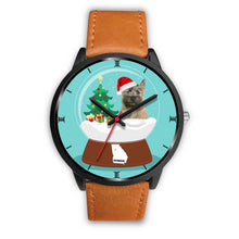 Load image into Gallery viewer, Cairn Terrier Georgia Christmas Special Wrist Watch-Free Shipping