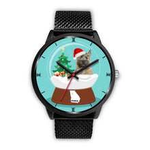 Load image into Gallery viewer, Cairn Terrier Georgia Christmas Special Wrist Watch-Free Shipping