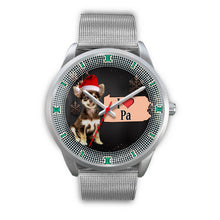 Load image into Gallery viewer, Cute Chihuahua Dog Pennsylvania Christmas Special Wrist Watch-Free Shipping