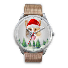 Load image into Gallery viewer, Cute Pembroke Welsh Corgi Christmas Wrist Watch-Free Shipping