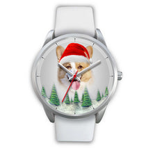 Load image into Gallery viewer, Cute Pembroke Welsh Corgi Christmas Wrist Watch-Free Shipping