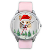 Load image into Gallery viewer, Cute Pembroke Welsh Corgi Christmas Wrist Watch-Free Shipping