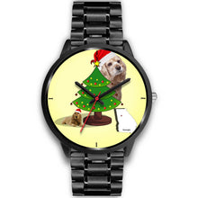 Load image into Gallery viewer, Cocker Spaniel Georgia Christmas Special Wrist Watch-Free Shipping