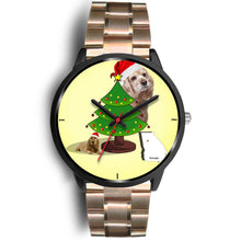 Load image into Gallery viewer, Cocker Spaniel Georgia Christmas Special Wrist Watch-Free Shipping