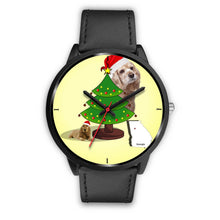 Load image into Gallery viewer, Cocker Spaniel Georgia Christmas Special Wrist Watch-Free Shipping
