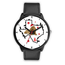 Load image into Gallery viewer, Cocker Spaniel Texas Christmas Special Wrist Watch-Free Shipping