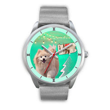 Load image into Gallery viewer, Cute Pomeranian Dog Pennsylvania Christmas Special Wrist Watch-Free Shipping