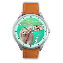 Load image into Gallery viewer, Cute Pomeranian Dog Pennsylvania Christmas Special Wrist Watch-Free Shipping