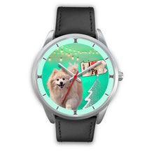 Load image into Gallery viewer, Cute Pomeranian Dog Pennsylvania Christmas Special Wrist Watch-Free Shipping