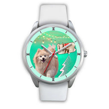 Load image into Gallery viewer, Cute Pomeranian Dog Pennsylvania Christmas Special Wrist Watch-Free Shipping