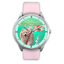 Load image into Gallery viewer, Cute Pomeranian Dog Pennsylvania Christmas Special Wrist Watch-Free Shipping