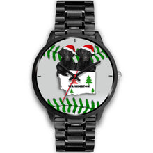 Load image into Gallery viewer, Curly Coated Retriever Washington Christmas Special Wrist Watch-Free Shipping