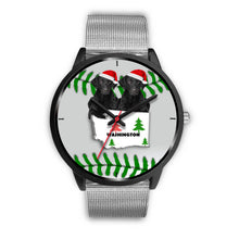 Load image into Gallery viewer, Curly Coated Retriever Washington Christmas Special Wrist Watch-Free Shipping