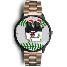 Load image into Gallery viewer, Curly Coated Retriever Washington Christmas Special Wrist Watch-Free Shipping