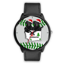 Load image into Gallery viewer, Curly Coated Retriever Washington Christmas Special Wrist Watch-Free Shipping
