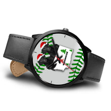 Load image into Gallery viewer, Curly Coated Retriever Washington Christmas Special Wrist Watch-Free Shipping