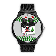Load image into Gallery viewer, Curly Coated Retriever Washington Christmas Special Wrist Watch-Free Shipping